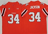 Men's Auburn Tigers #34 Bo Jackson Orange 2024 F.U.S.E. Limited Stitched Jersey,baseball caps,new era cap wholesale,wholesale hats
